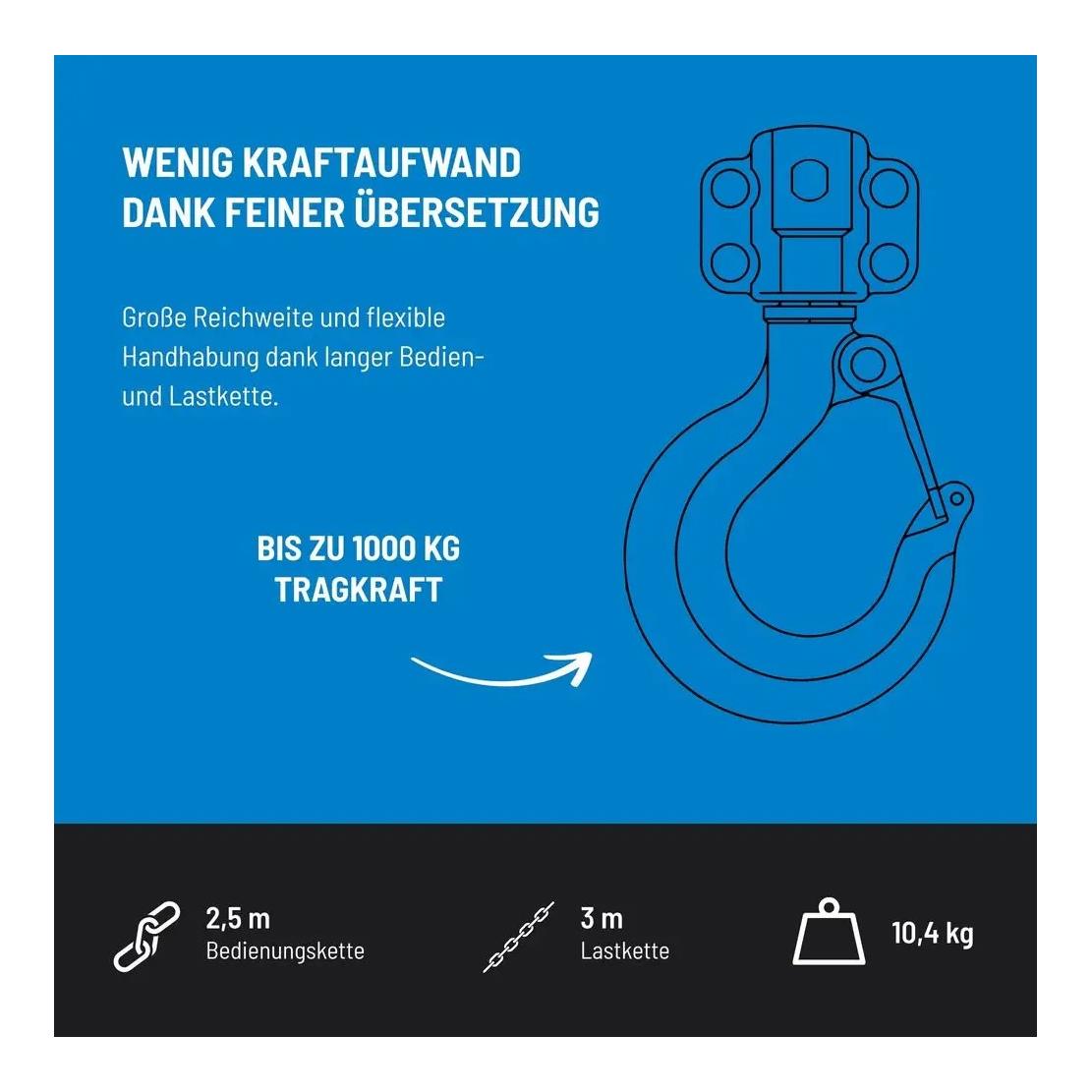 Güde Kettenflaschenzug