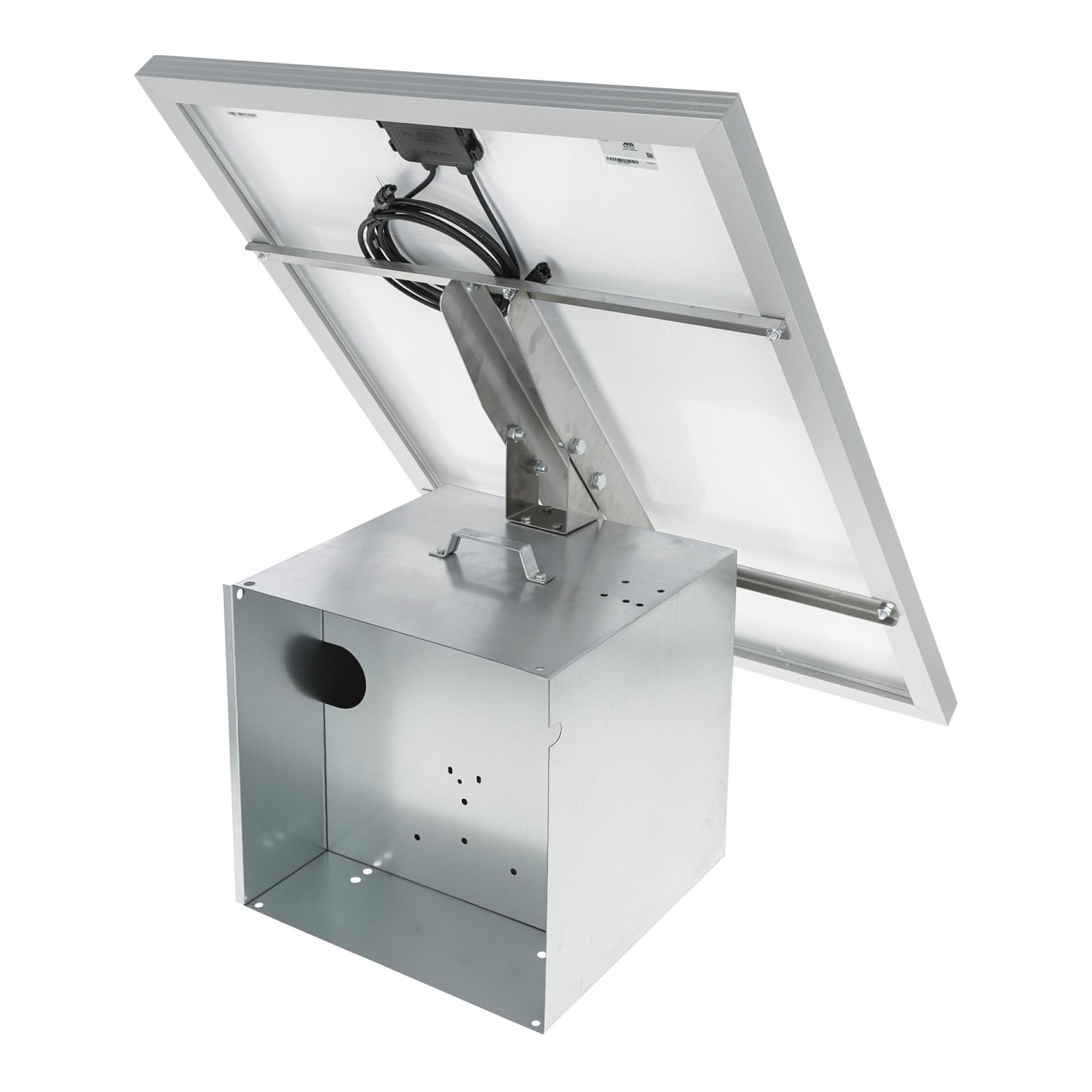 AKO Metallbox-Montageset für 55W & 100W Solarmodul