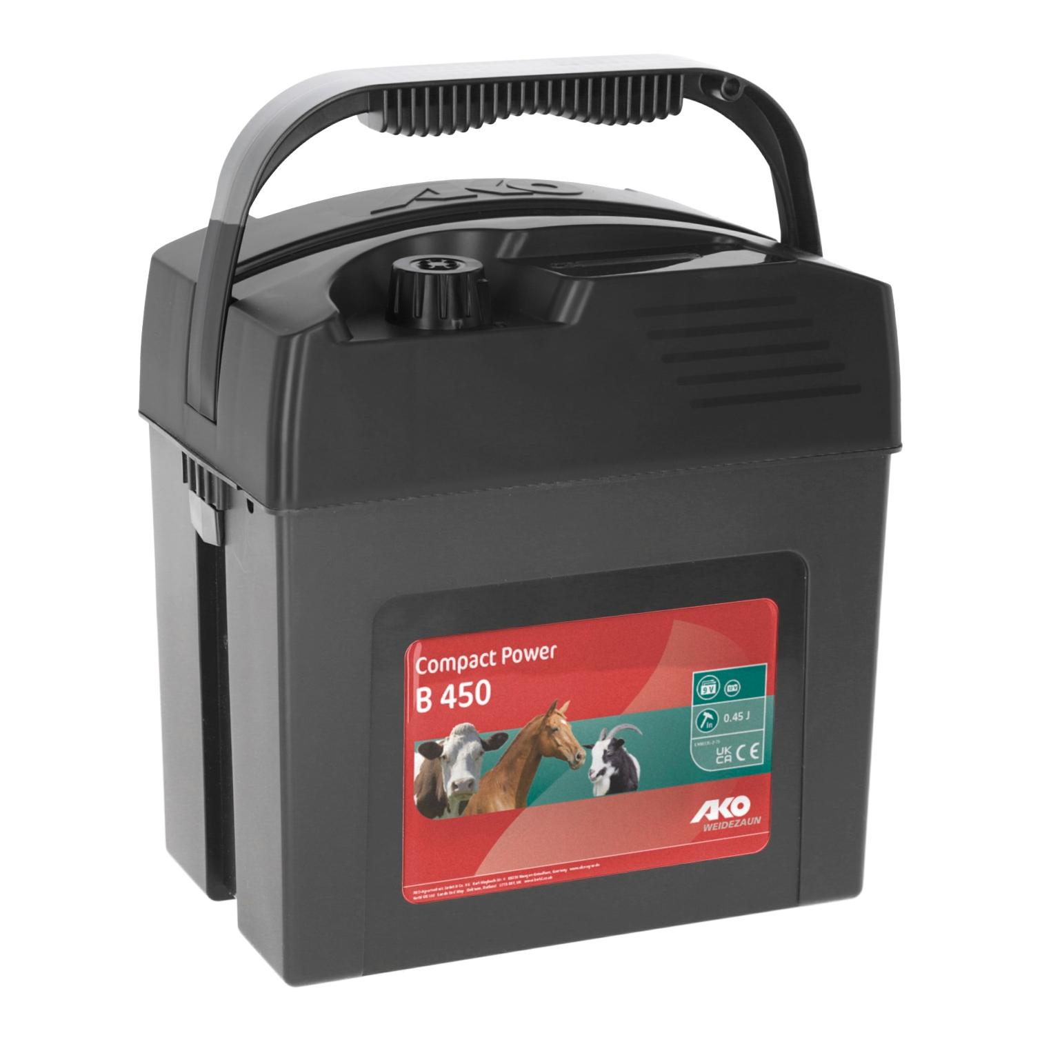 AKO Compact Power B450 inkl. Batterie 9V/75Ah Schwarz