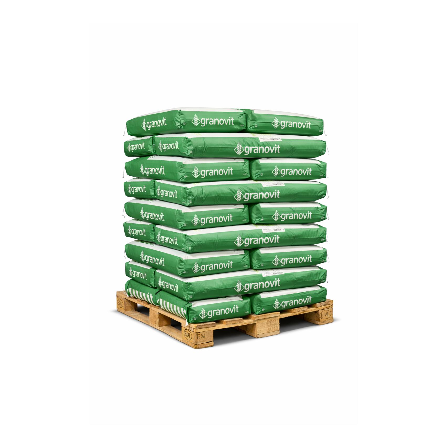 granovit Cavallo Western-Mix sans avoine - Aliment pour chevaux de loisirs, granulés et flocons