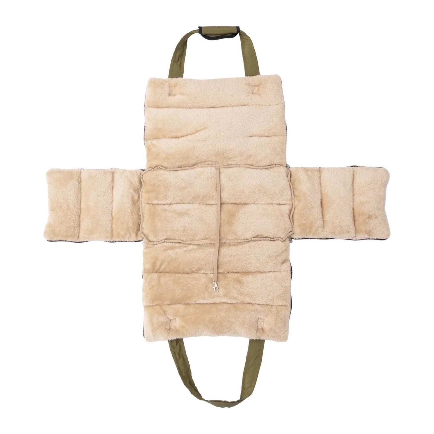 Wanderpfote Wanderpfote Hundetragetasche Oliv