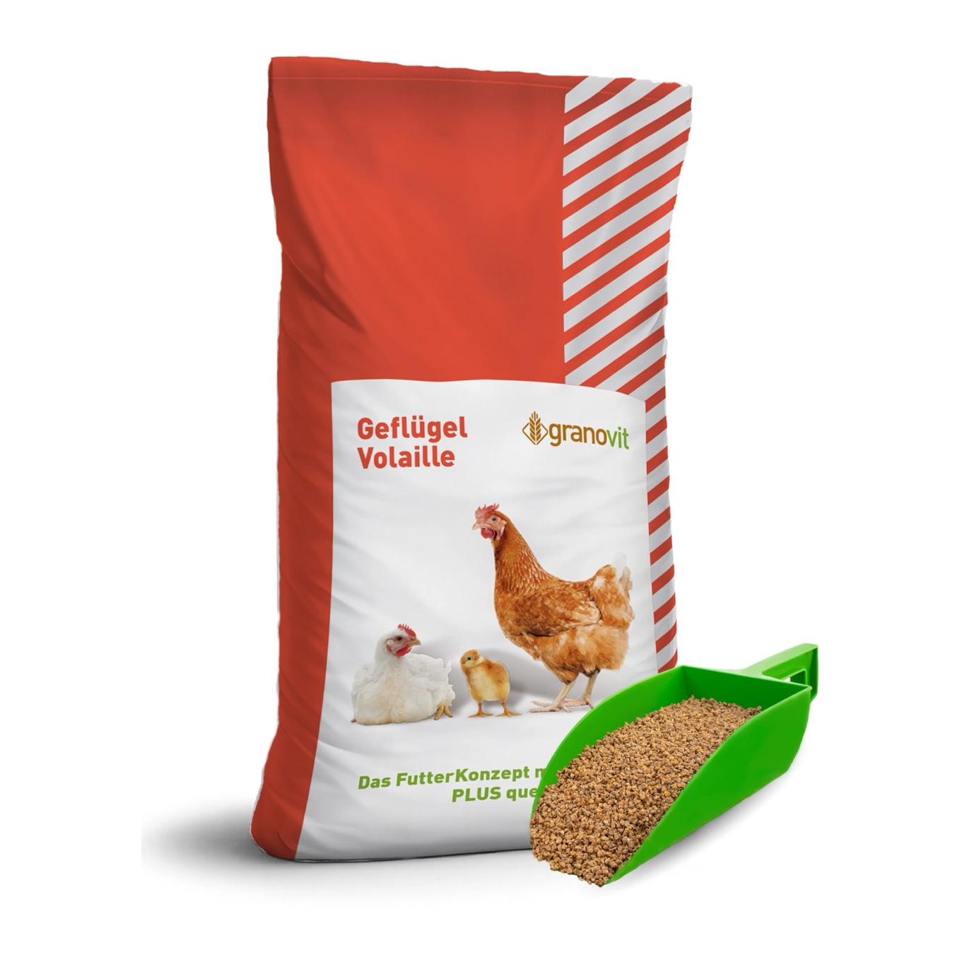 granovit Hühnerfutter Granulat - Legehennen Golden Kompakt (Alleinfutter für Legehennen)