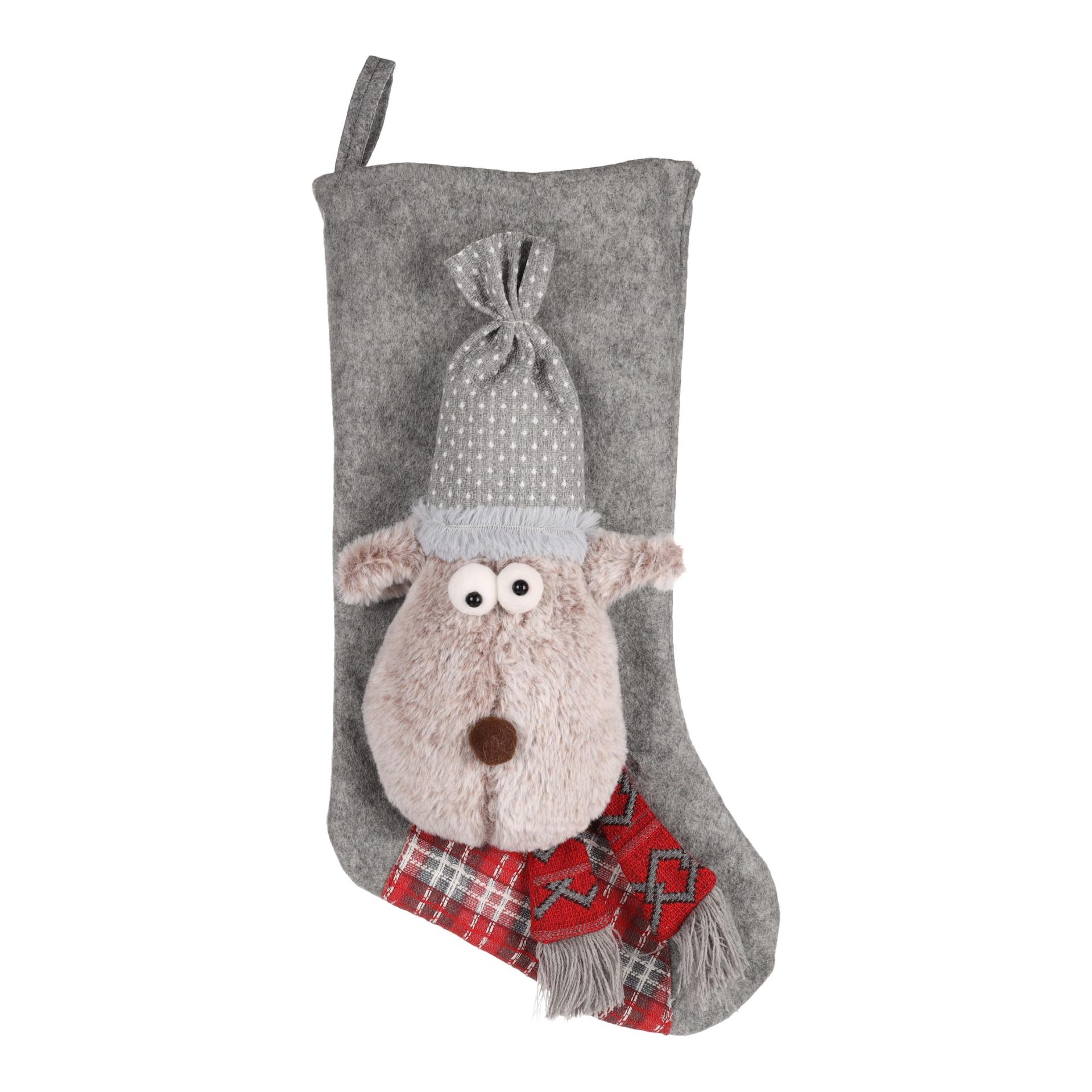 FLAMINGO Noël Jouets Renda Chaussette de renne