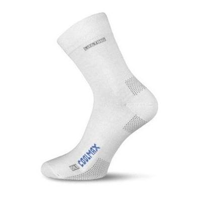 Chaussettes de trekking unisexe Coolmax® OLI - blanc