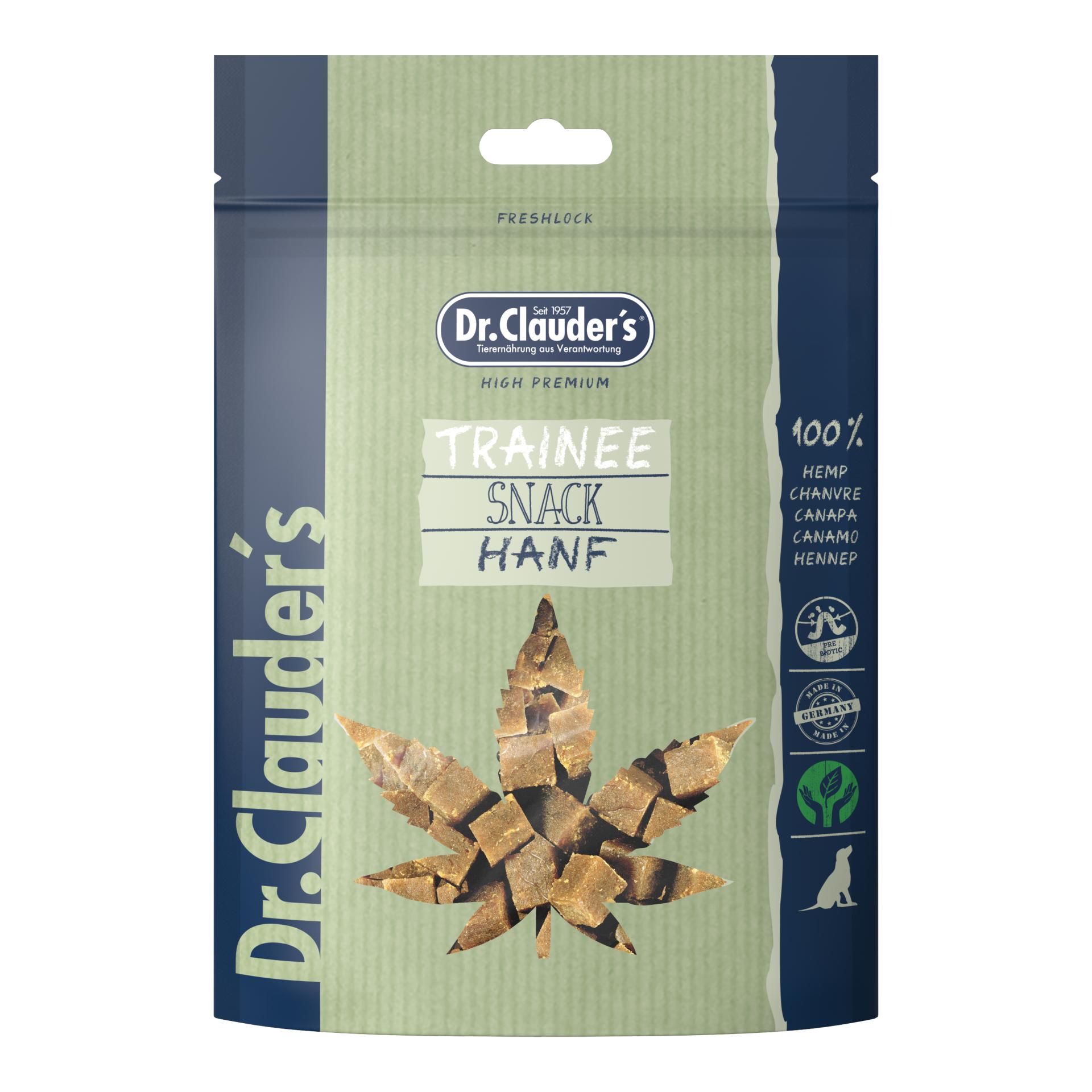 Dr.Clauder's Hundeleckerli Trainee Snack Hanf