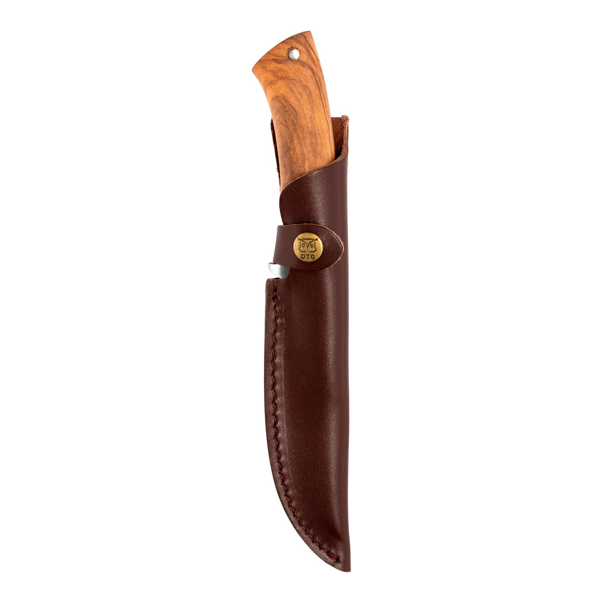 Øyo RONDANE - Jagd/Outdoormesser mit Lederscheide