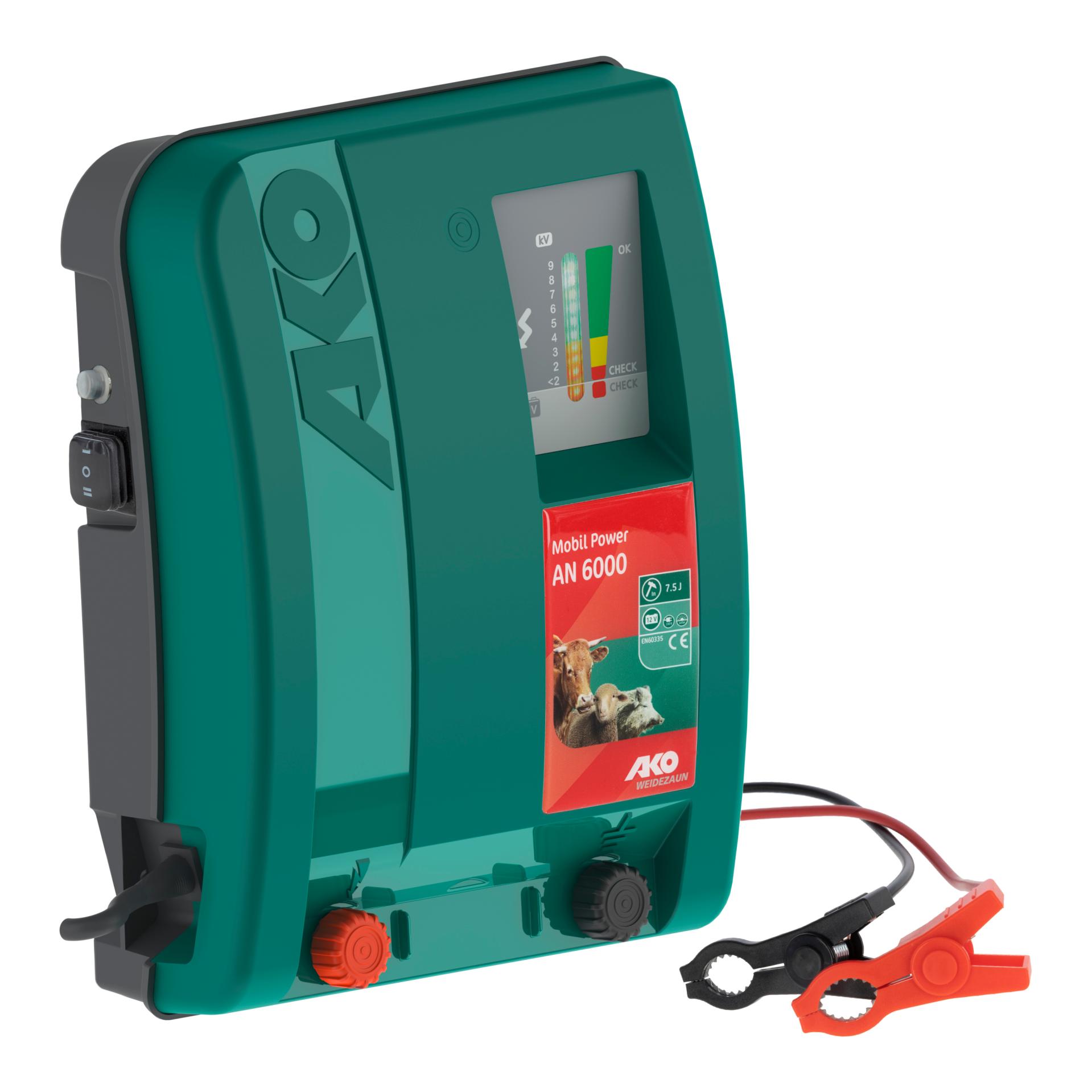 AKO Mobil Power AN 6000 Weidezaungerät Grün