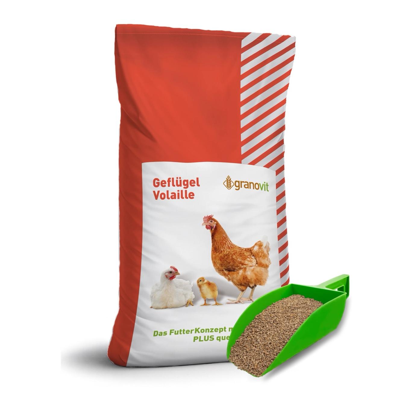 granovit Pouletmastfutter – Alleinfutter für Mastpoulets