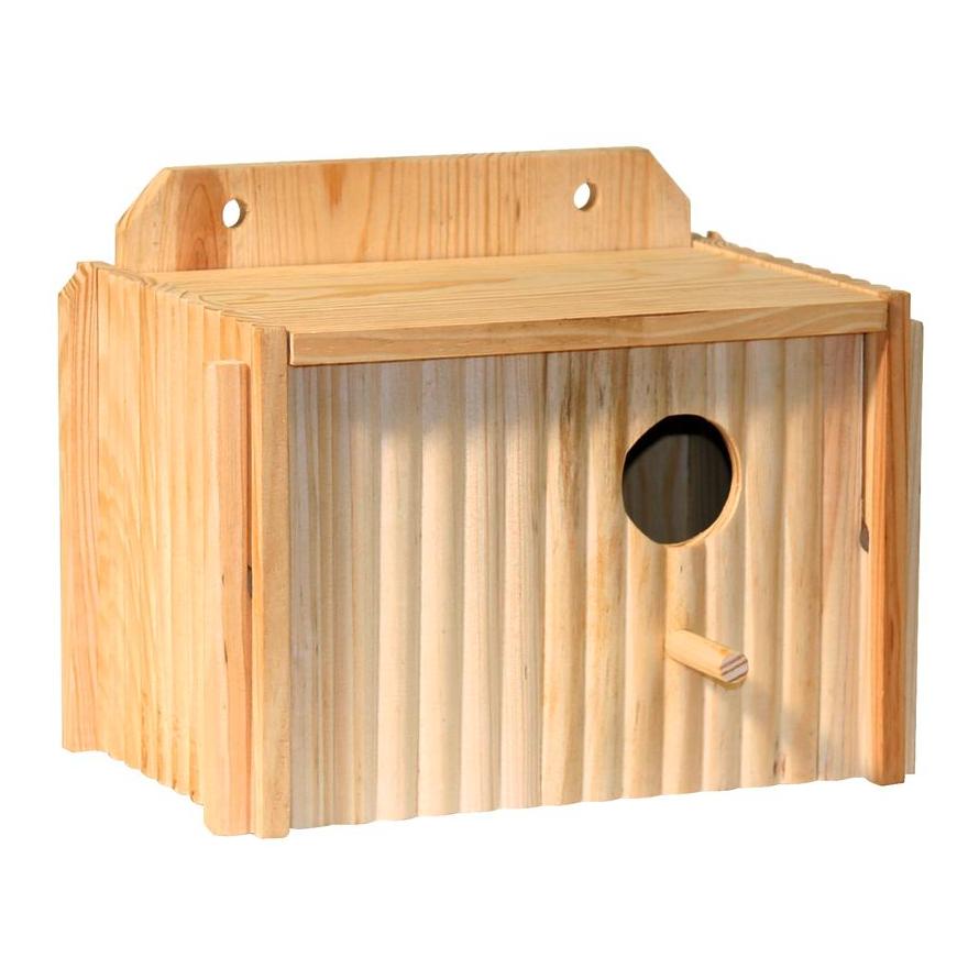 Kerbl Pet Nistkasten für Sittiche Holz
