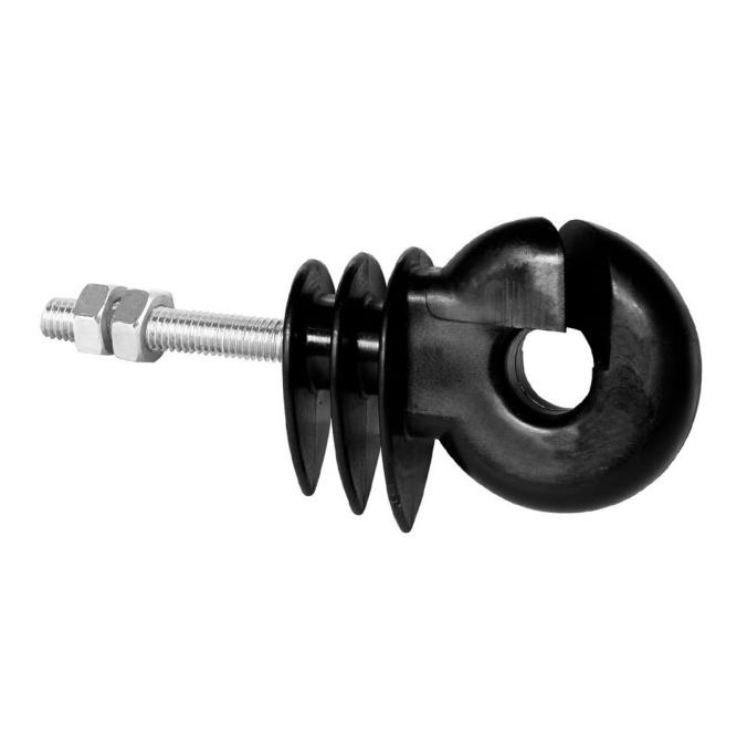 AKO Ringisolator metrisch M6 x 35 mm Schwarz