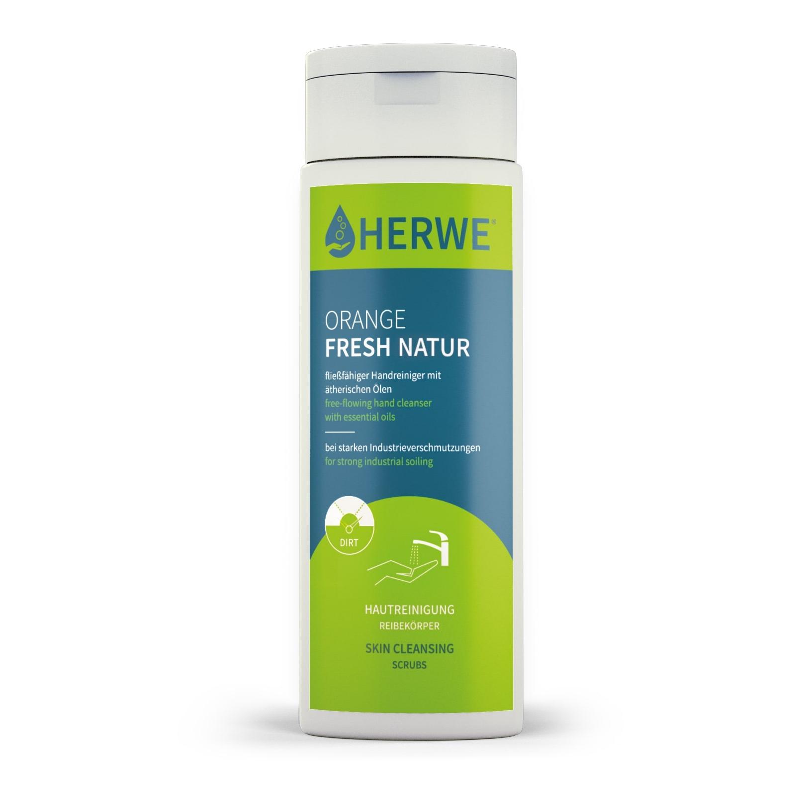 HERWE ORANGE FRESH NATUR Handreiniger Fliesspaste