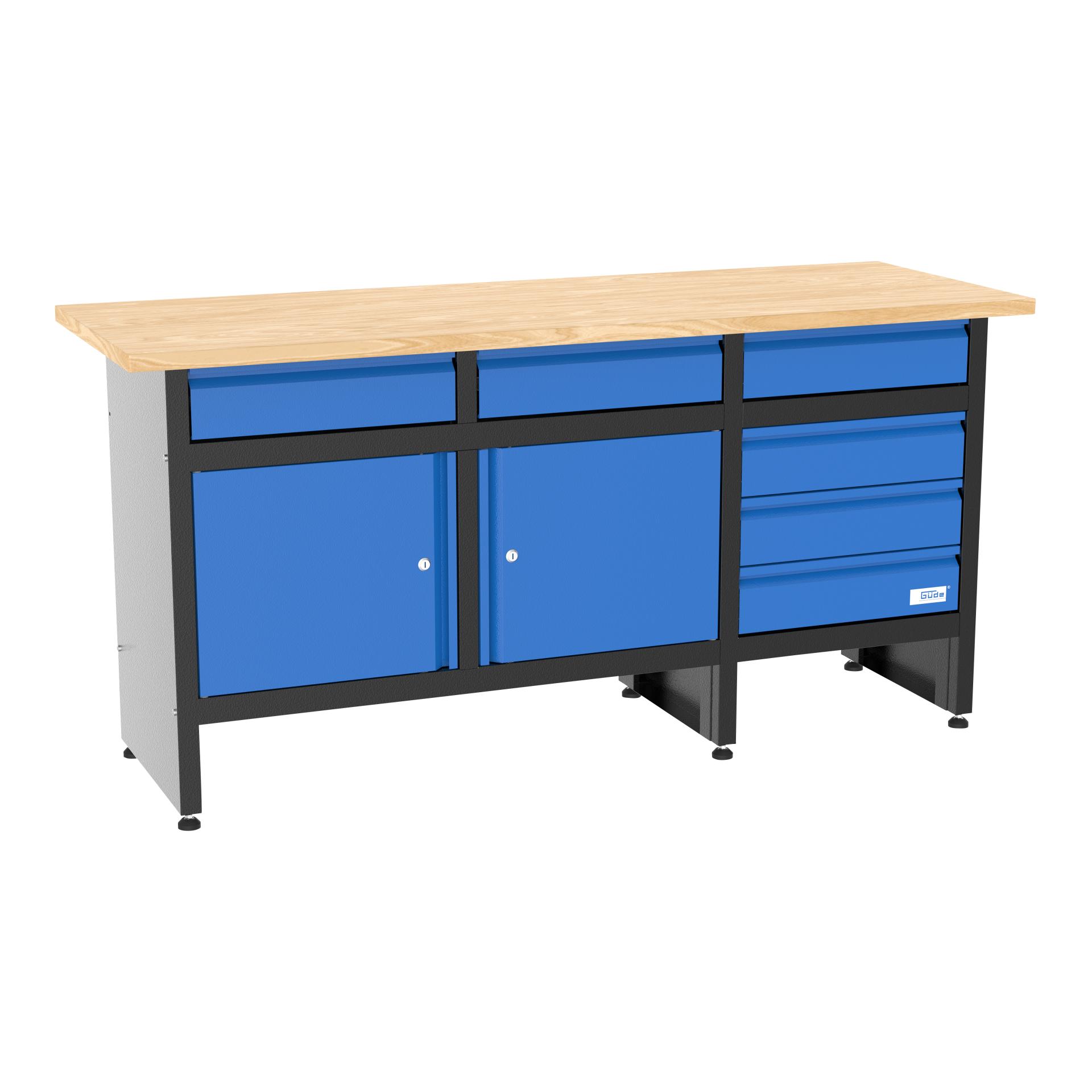Güde Werkbank GW 6/2 XL Blau / Schwarz