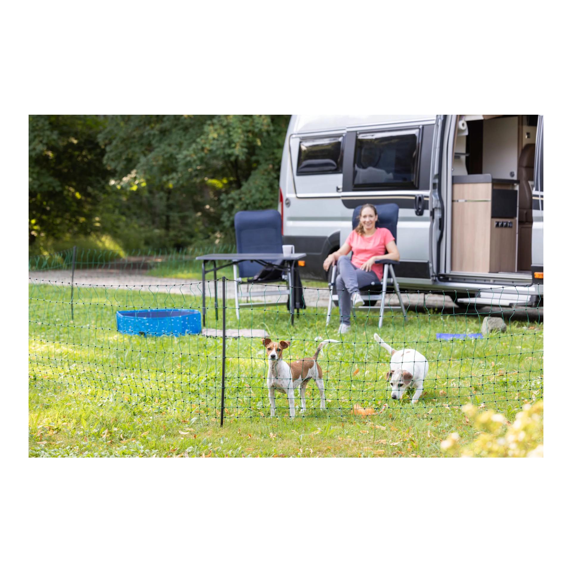 AKO Begrenzungszaun Camping Net - nicht elektrifizierbar
