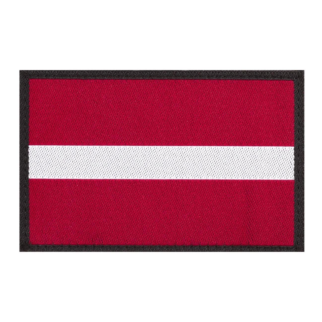 Clawgear Latvia Flag Patch Rot