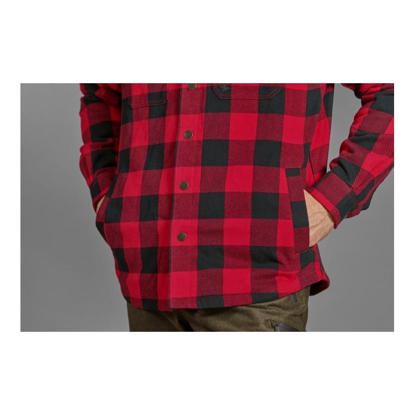 Seeland Canada Hemd - Red check