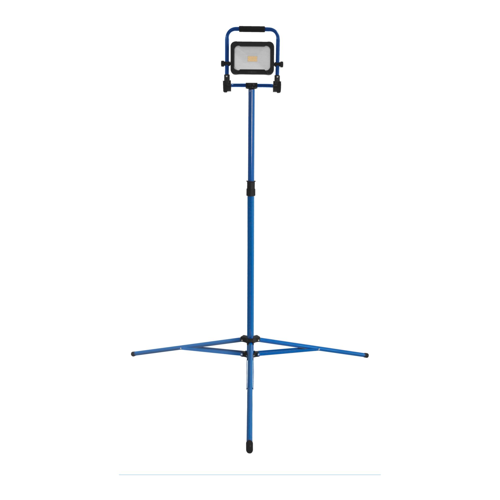 Ansmann Universal-Stativ für 1-2 Arbeitsstrahler - blau