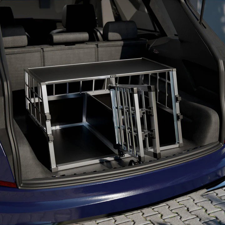 Hauptner Hundetransportbox aus Aluminium Grösse L-X
