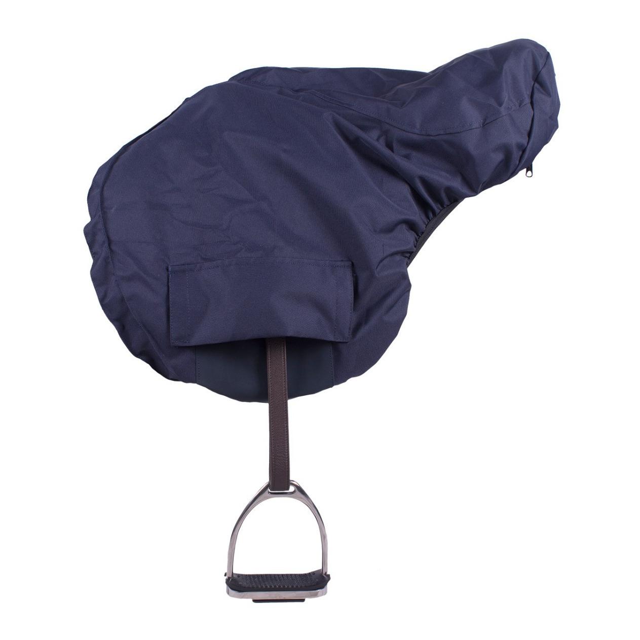 QHP Housse de selle turnout extra - bleu marine