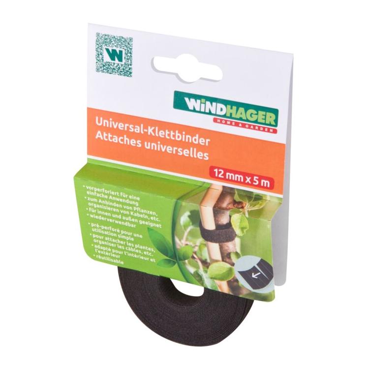 Windhager Klett-Universal-Binder - schwarz