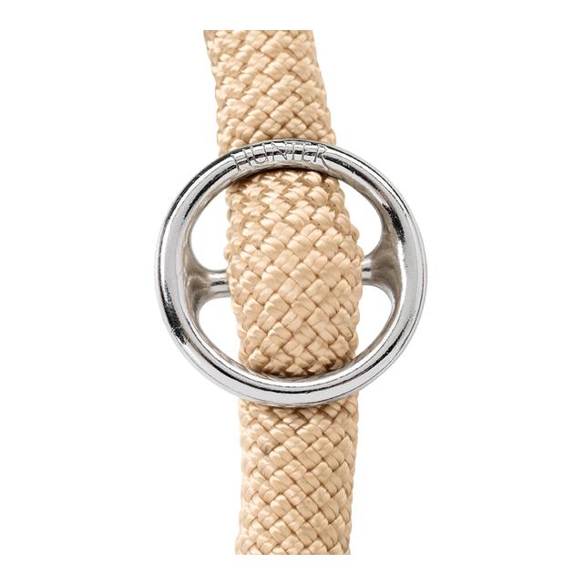 Hunter Dressurhalsband Freestyle mit Stopper - braun