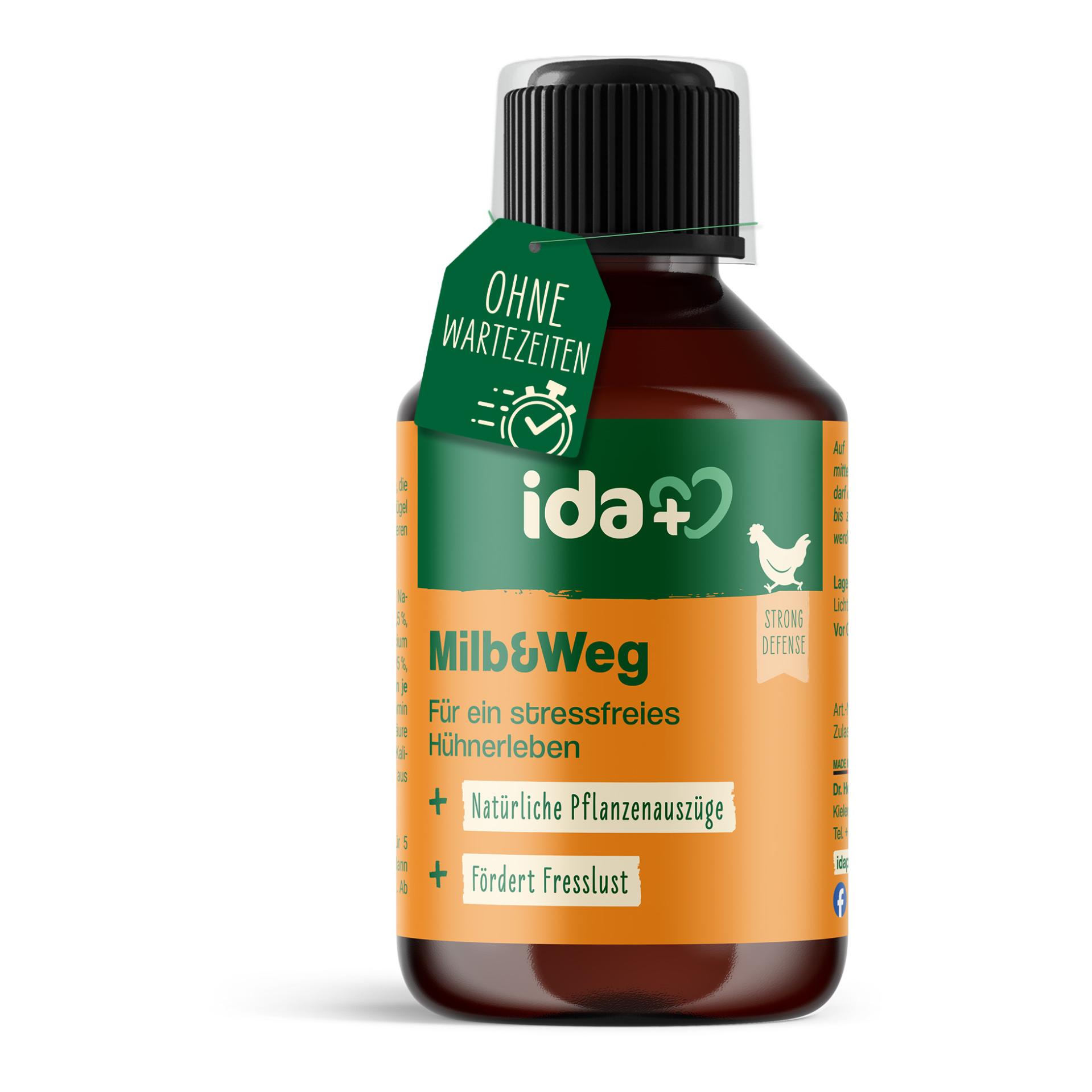 IdaPlus Milb &amp; Weg – complément alimentaire avec extraits naturels de plantes