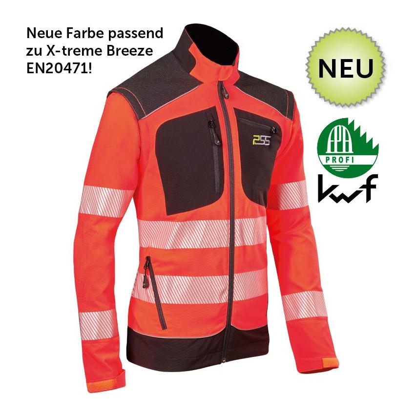 PSS X-treme Vario Funktionsjacke EN20471 Neonrot