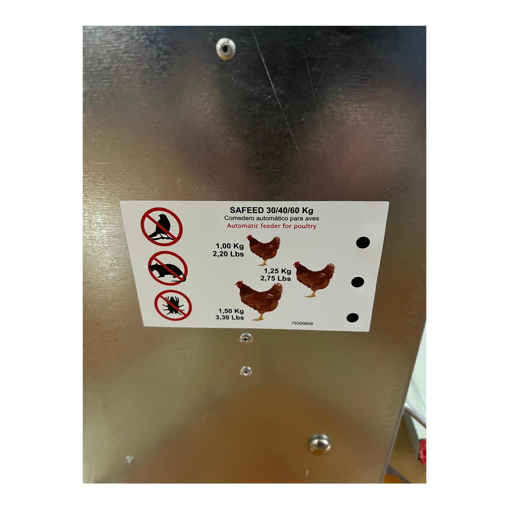 Copele Distributeur automatique de nourriture pour volailles