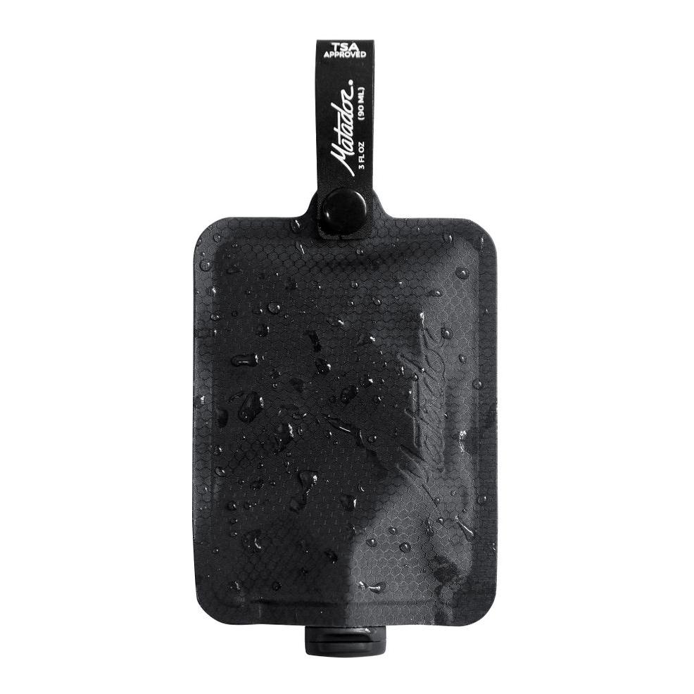 Bouteille de shampooing FlatPak – noire