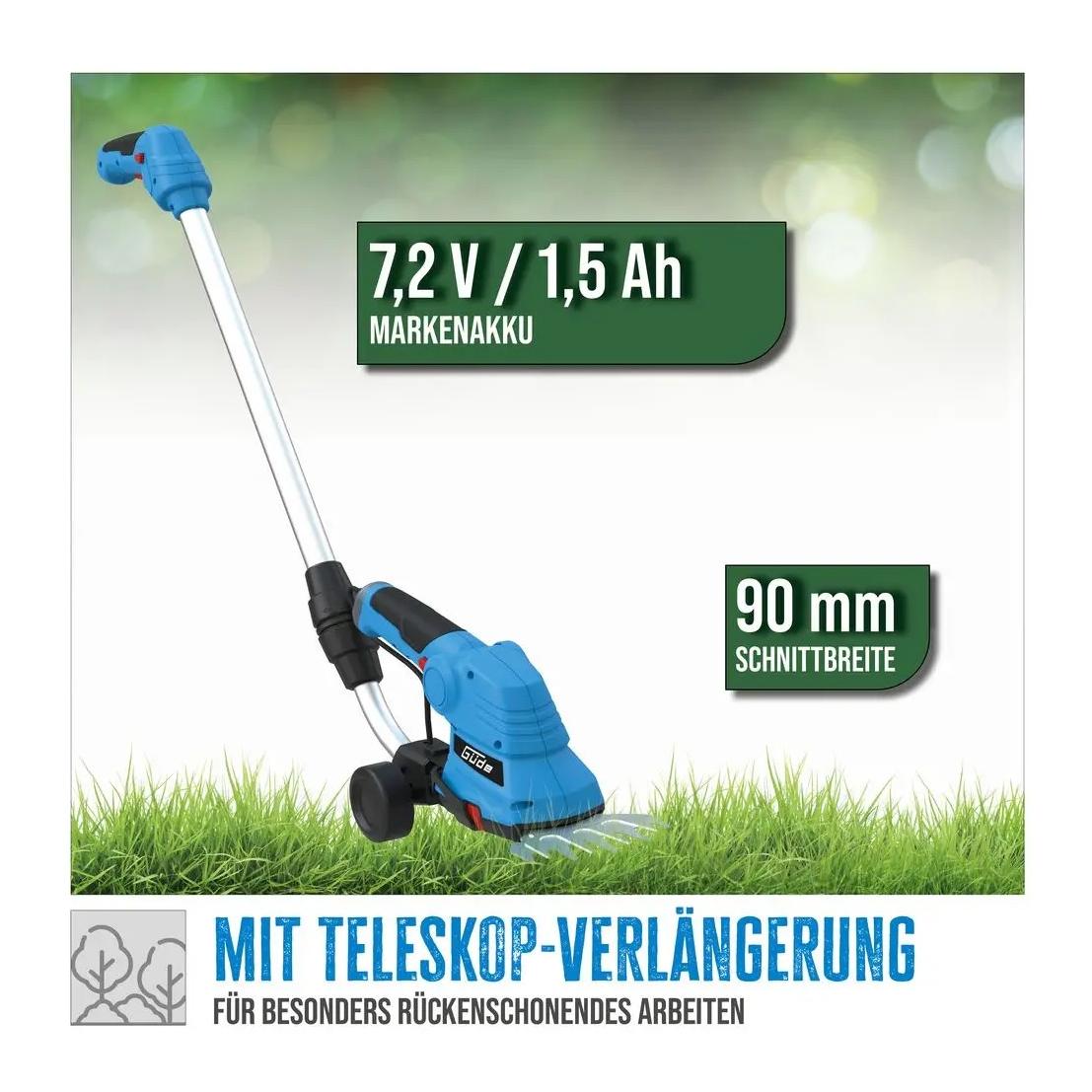 Güde Akku-Gartenpflege-Set GPS 7,2V-1.5 LI-ION