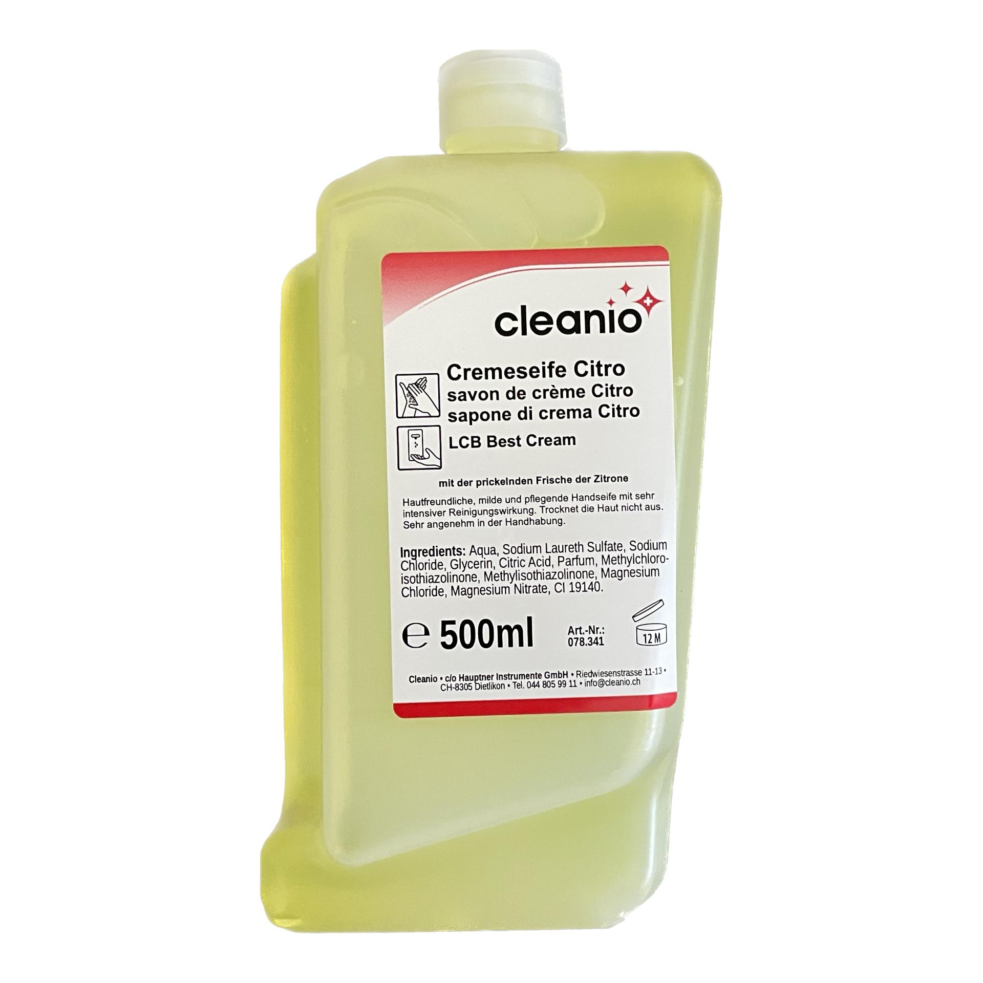 Langguth Cremeseife - LCB Best Cream 12x 500 ml - 078.341 Transparent