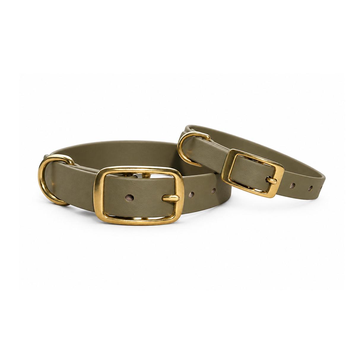 Treusinn. Hundehalsband verstellbar Biothane STAY