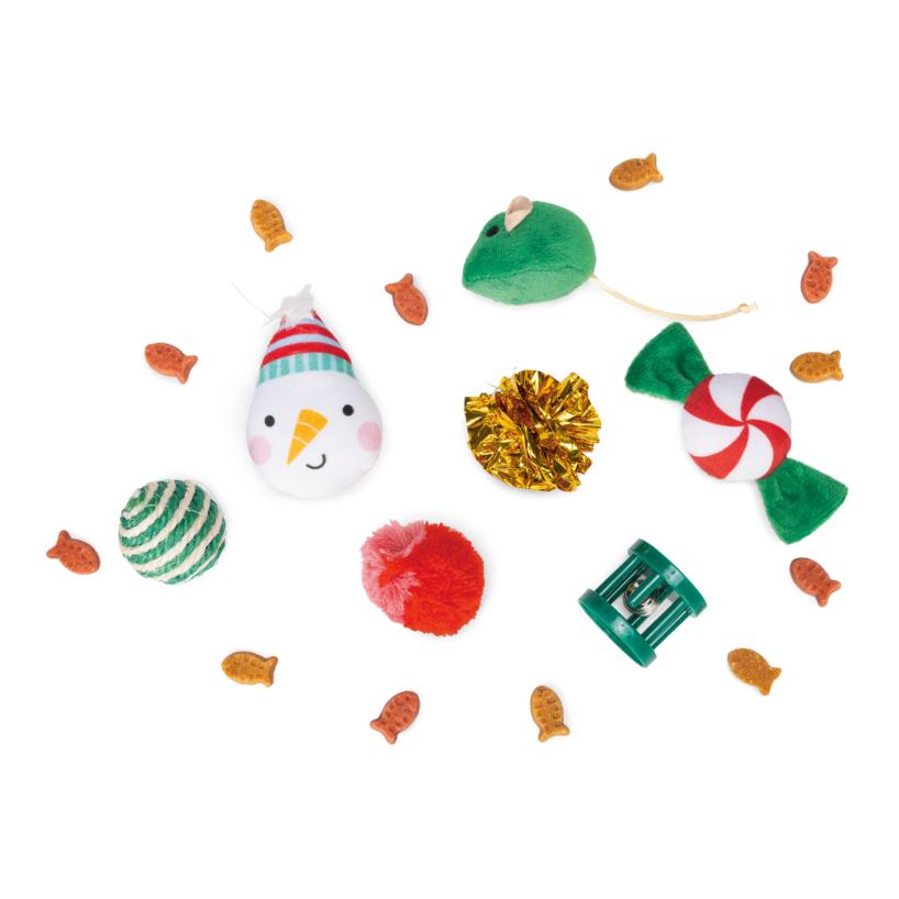 Beeztees Jouets pour chats XMAS GIFTBOX SORT