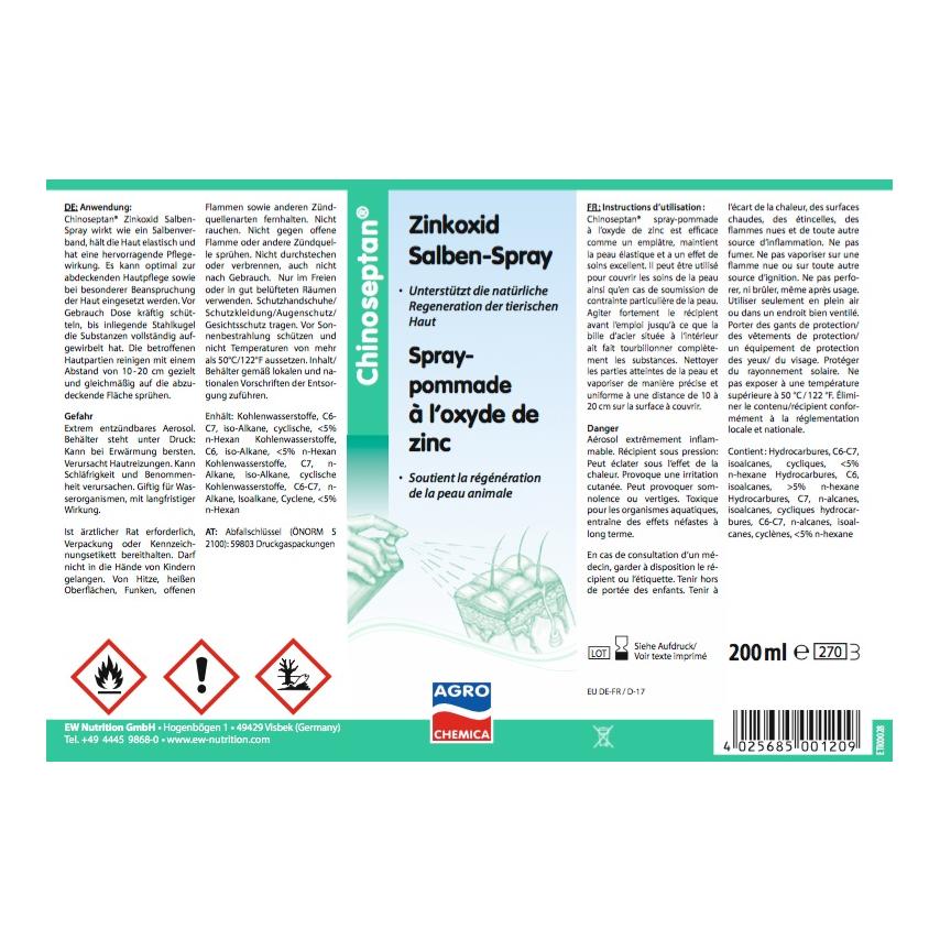 AgroChemica Zinkoxid Salbenspray