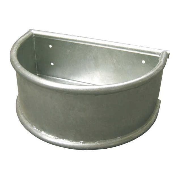 Growi Halbrund-Trog Silber