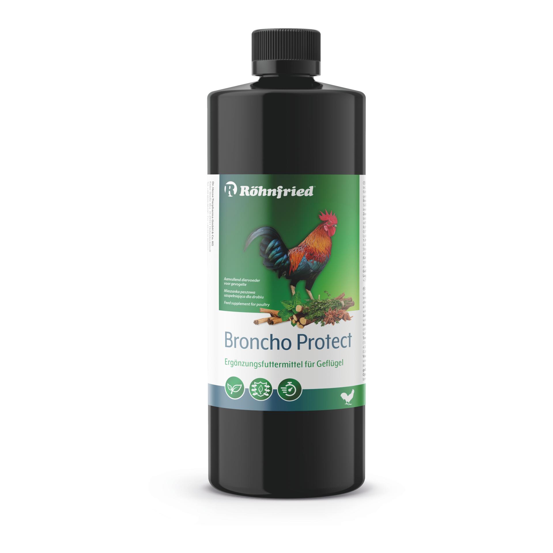 Röhnfried Broncho Protect - zur Optimierung der Atemwege vom Geflügel