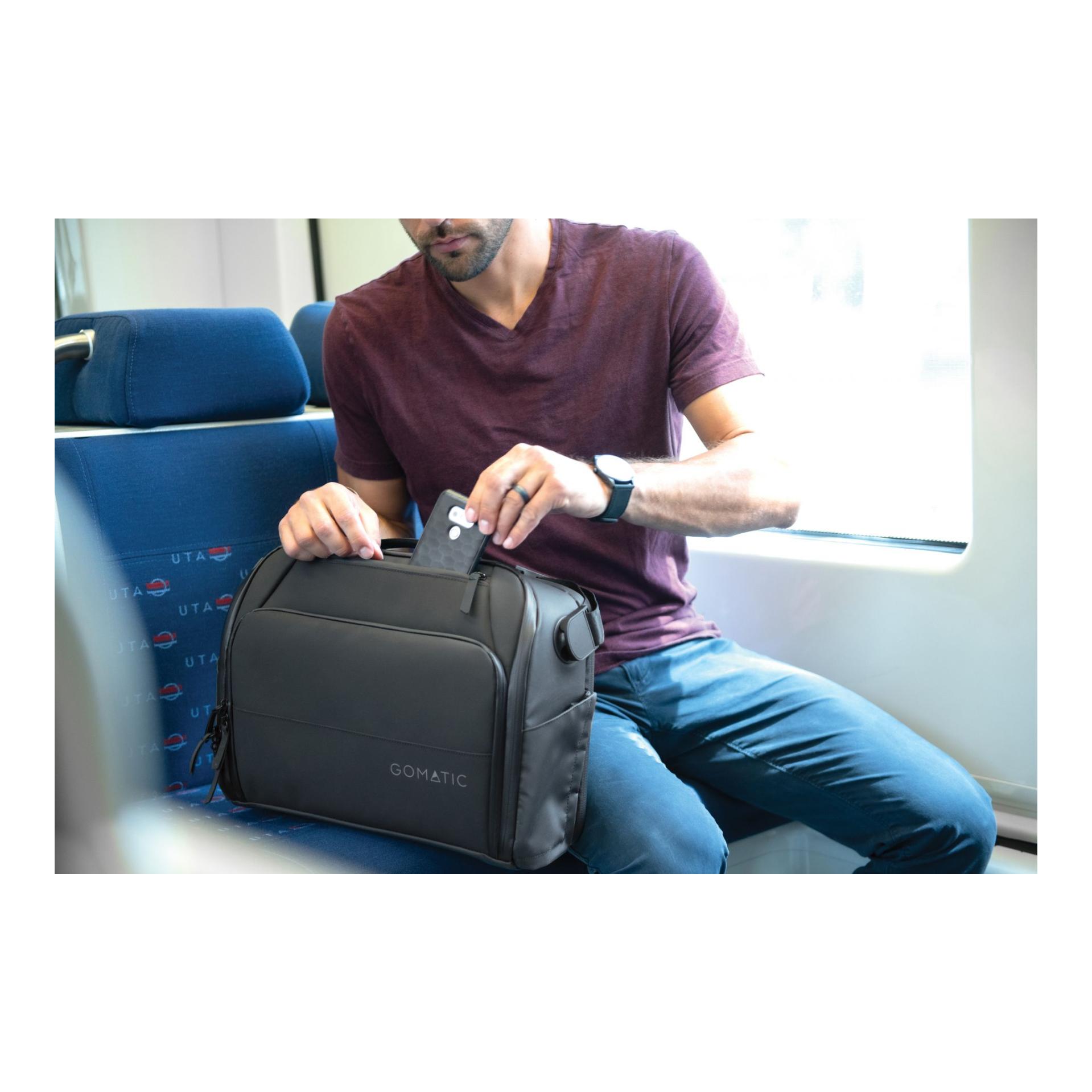 Messenger Bag - Schwarz