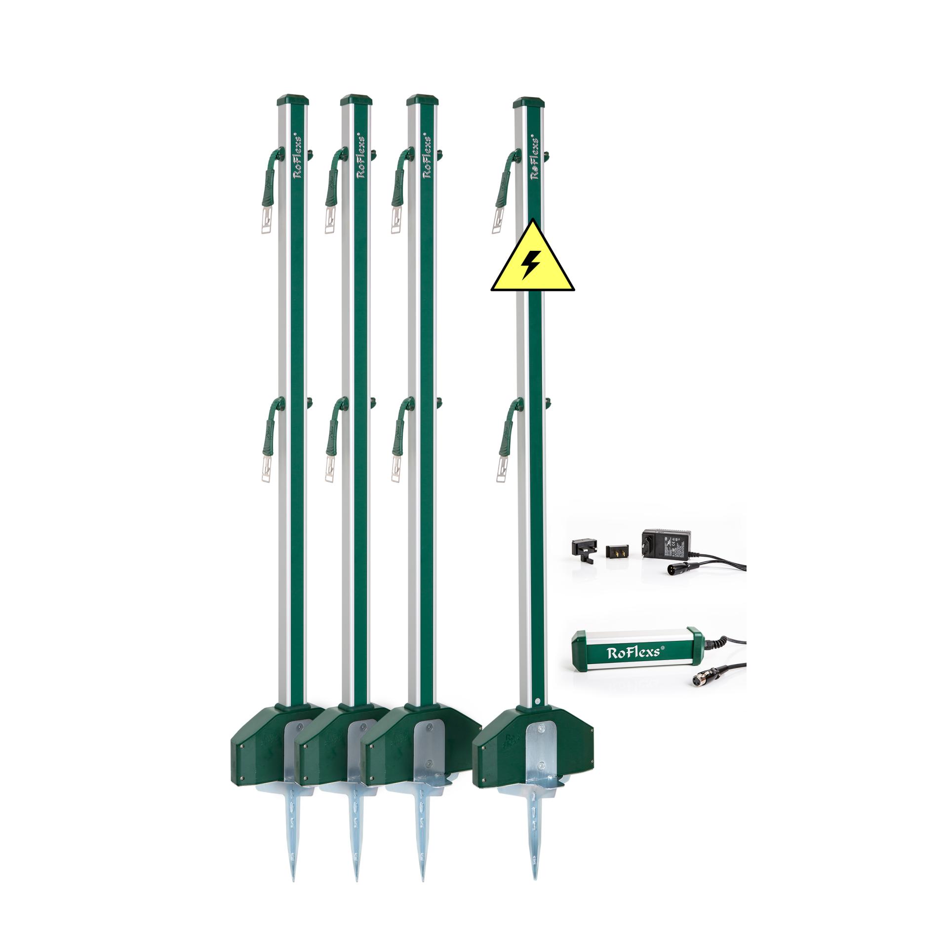 RoFlexs Système de clôture Premium E 160 Set