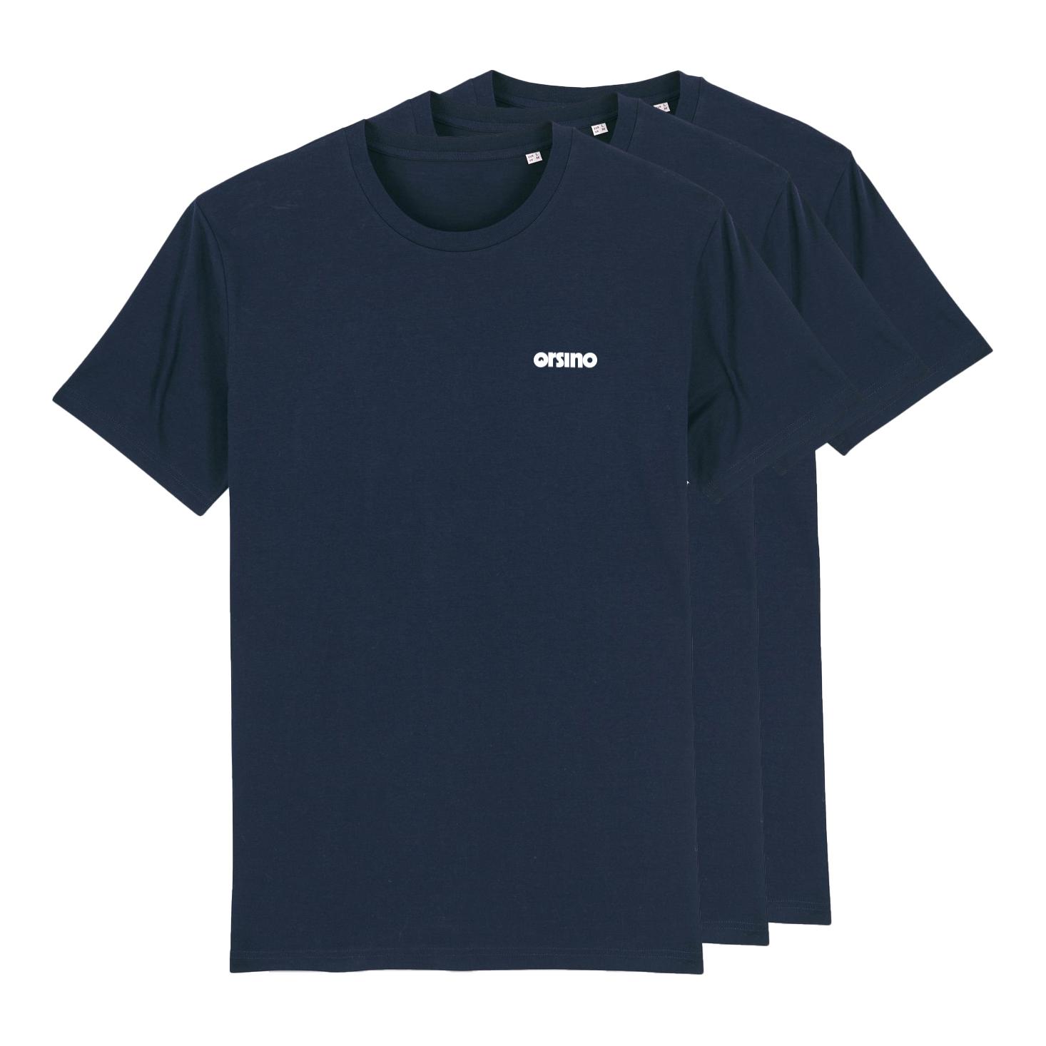 3er Bio Basic-Set T-Shirt