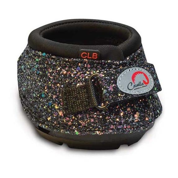 Cavallo Horse & Rider Hufschuhe Hufschuhe Cute Little Boot Bling Slim (Paar) - schwarz