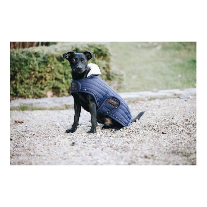 Kentucky Dogwear Hundemantel Dog Coat Pearls - navy
