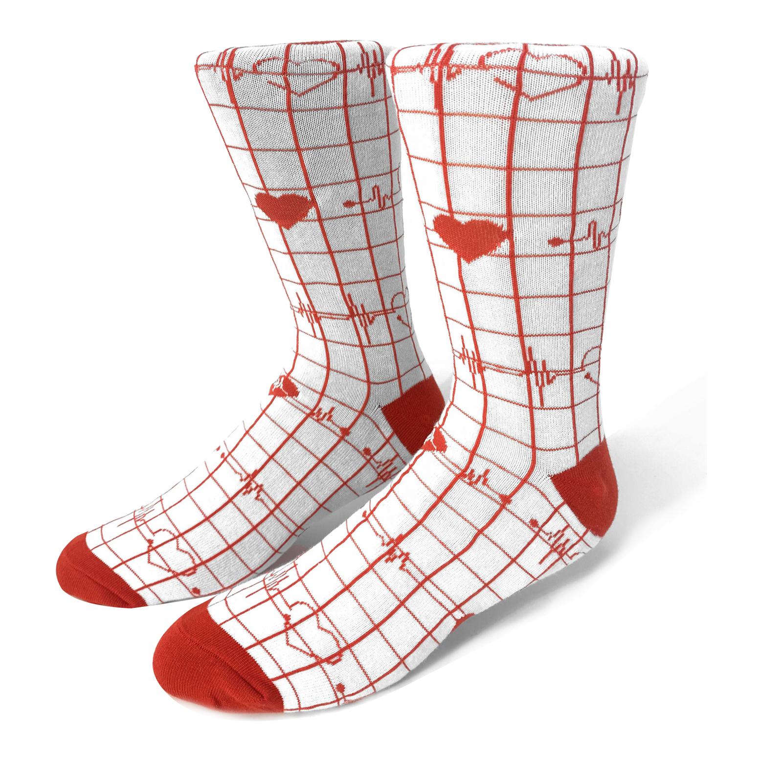 Medidress Schwesternsocke Herzschlag