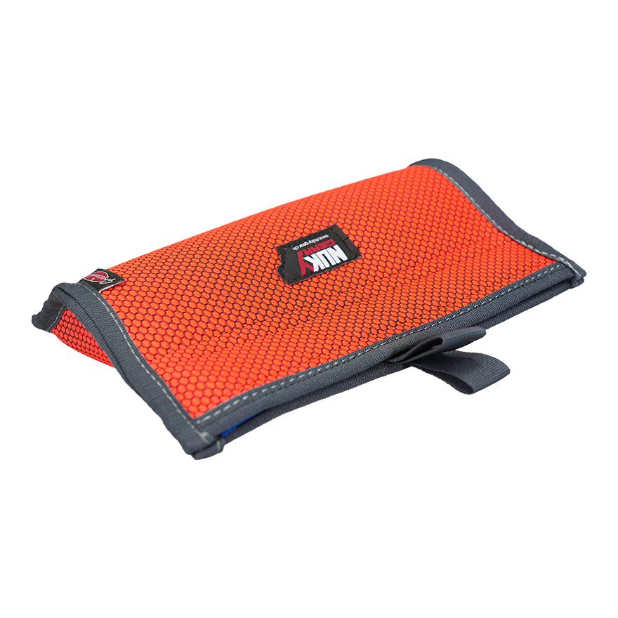 Beat Grossenbacher Hunde Futterbeutel Schwimmend rund Orange