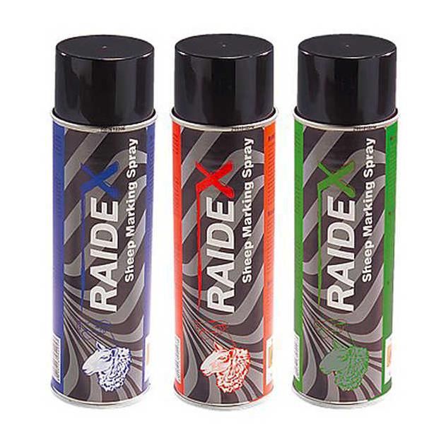 RAIDEX Schaf Markierungsspray - rot