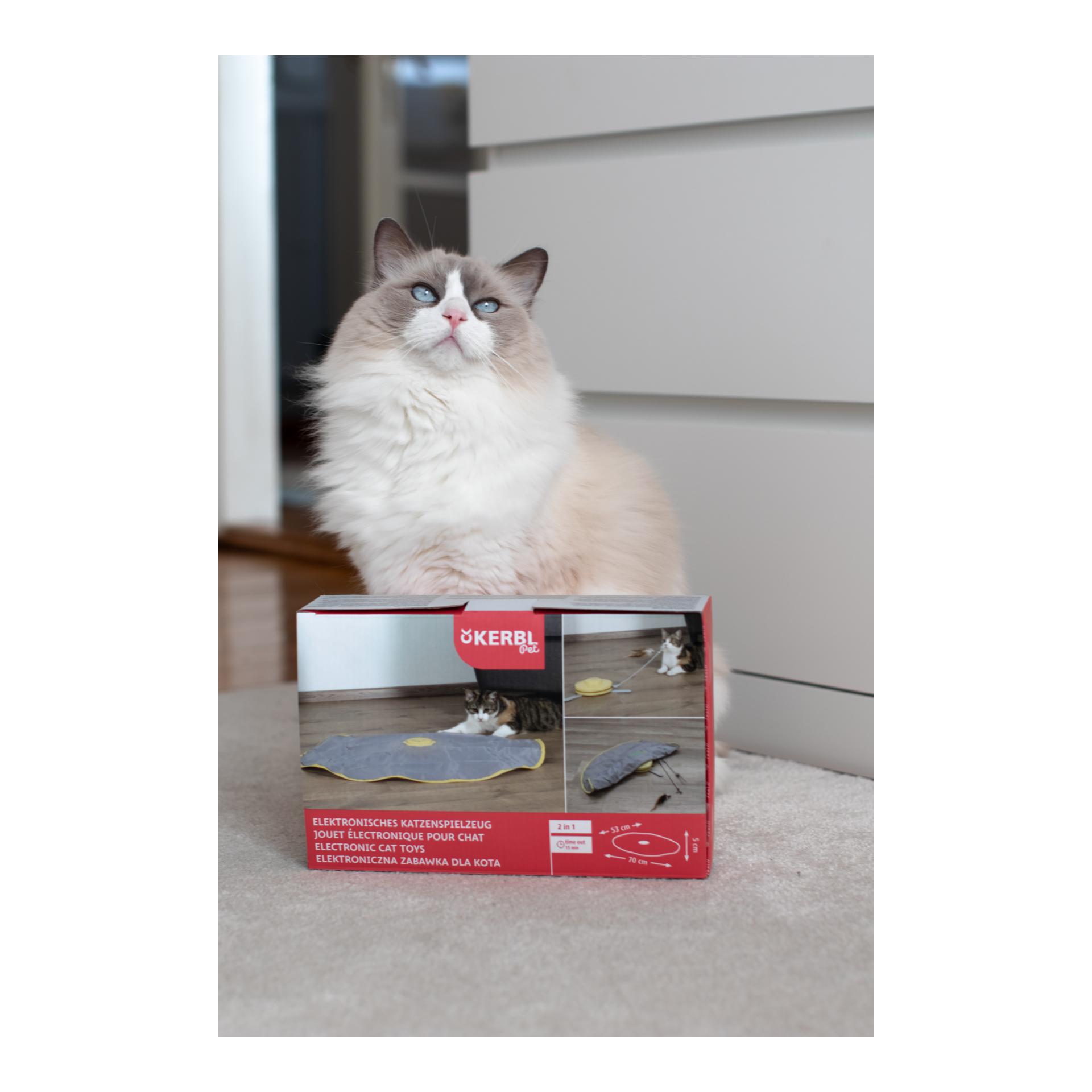 Kerbl Pet Katzenspielzeug automatisch 2in1