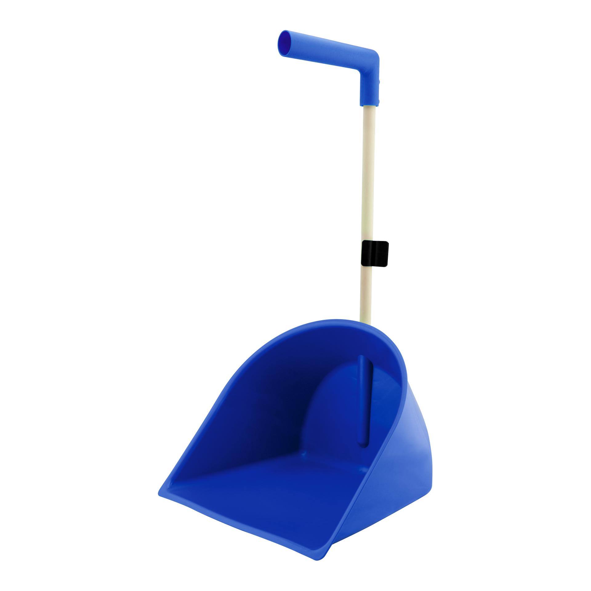 Mainer Mistboy-Schaufel XL mit Holzstiel Ultramarineblau