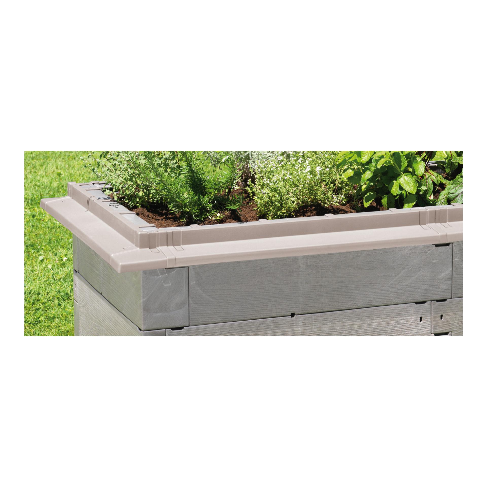 Juwel Hochbeet Timber Schneckenkanten mit Ecken Holz