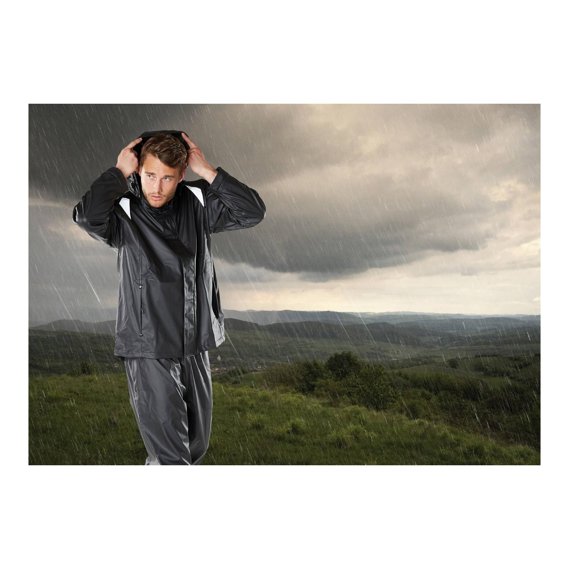 MASCOT Veste imperméable Lake - noir