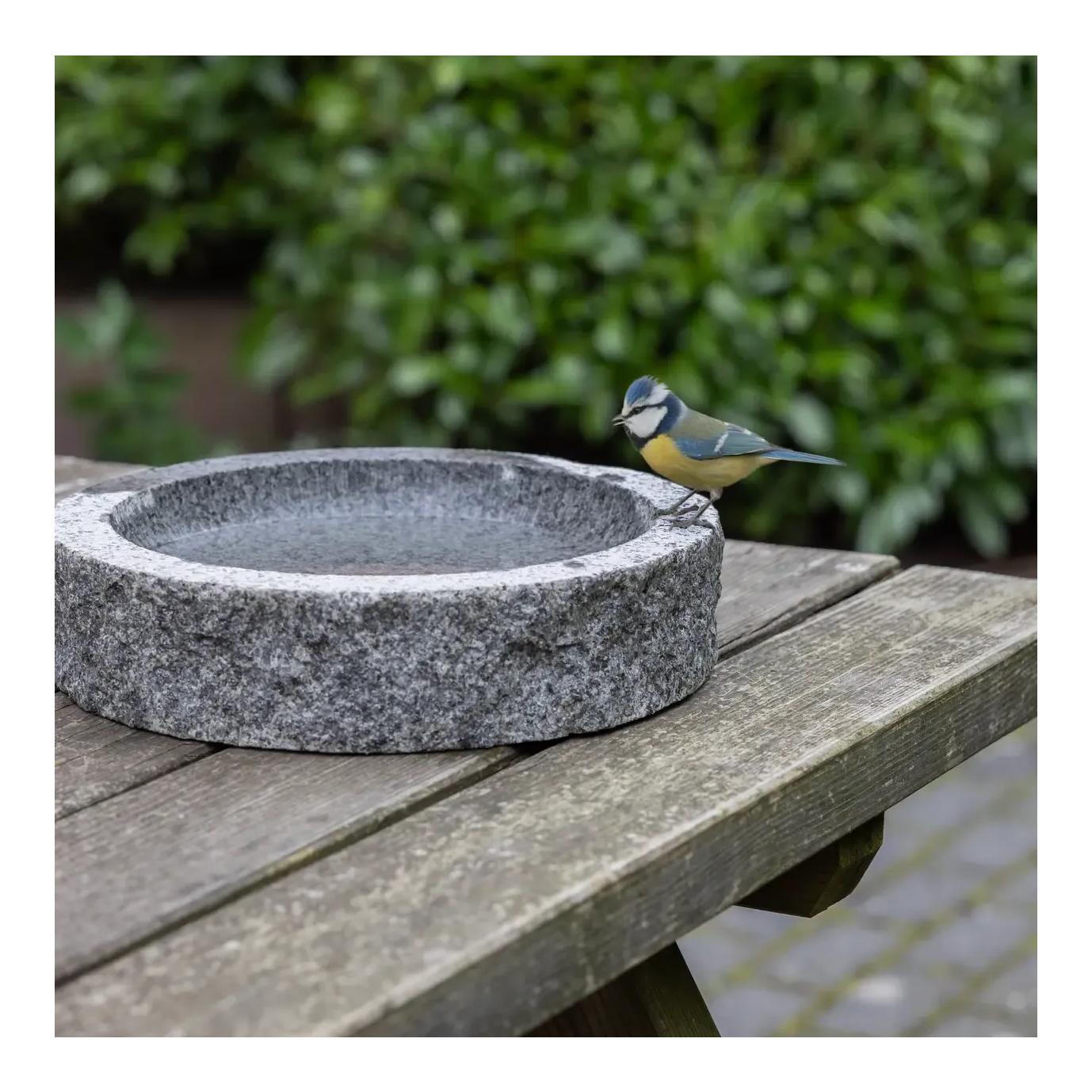 Esschert Abreuvoir pour oiseaux Granit