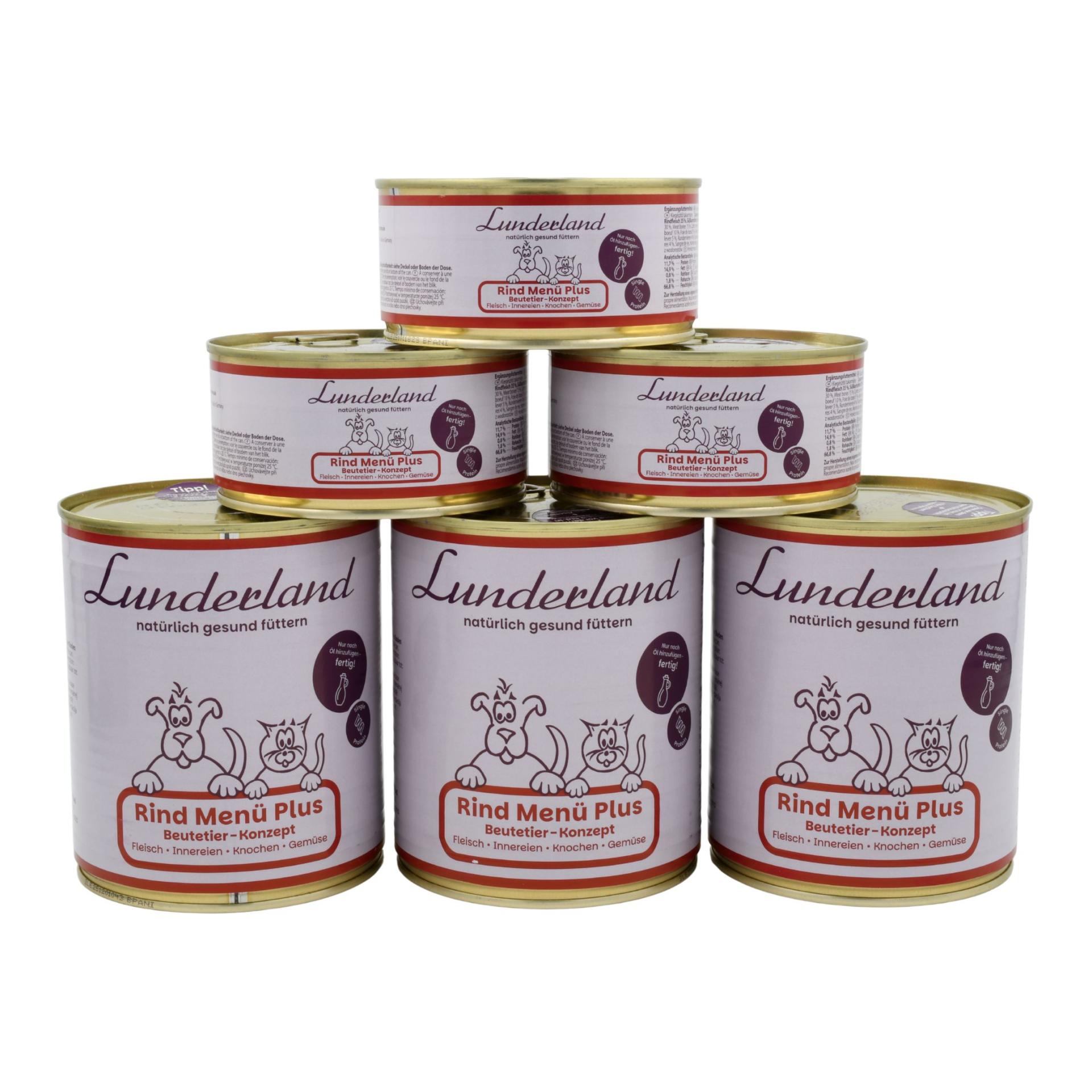Lunderland Bœuf Menu Plus pour chiens et chats