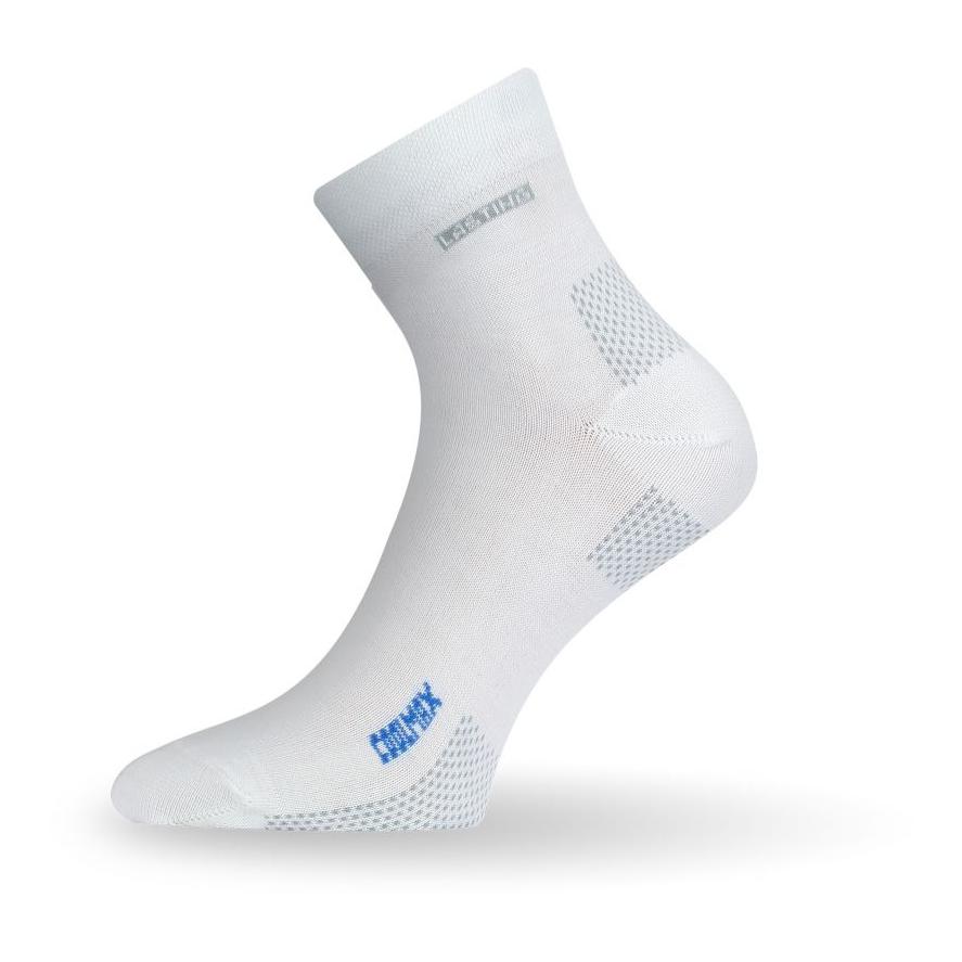 Lasting OLS Coolmax Trekking-Socken - weiss